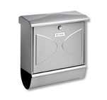 Briefkasten Futura-Set 92600 Silber