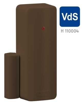 Secvest Funk-Öffnungsmelder FSL FUMK50010B Braun